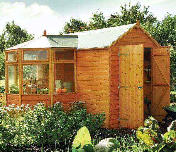 Protect your wooden garden shed with Woodcon.