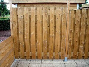 Woodcon makes your wooden fence waterproof.