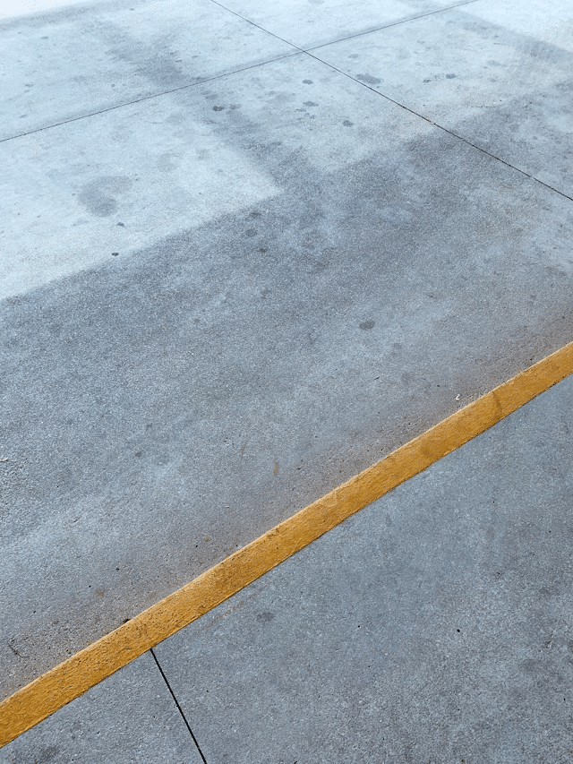 concrete pavement